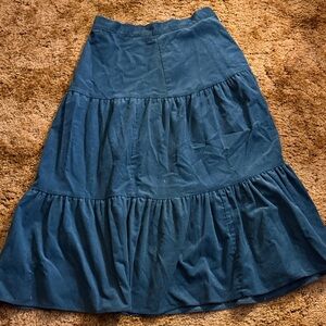 Old Navy Teal A-Line Skirt